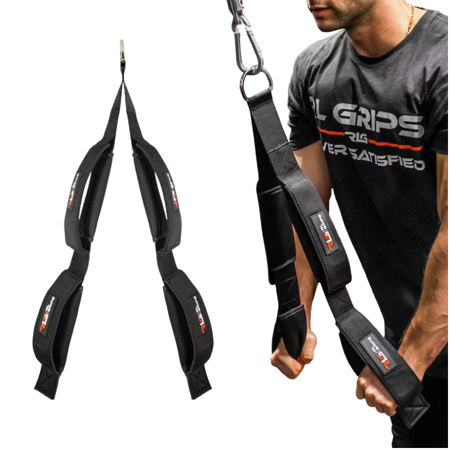 Cuerda de Tríceps para Entrenamiento RL Grips Extra Larga y Multiposición