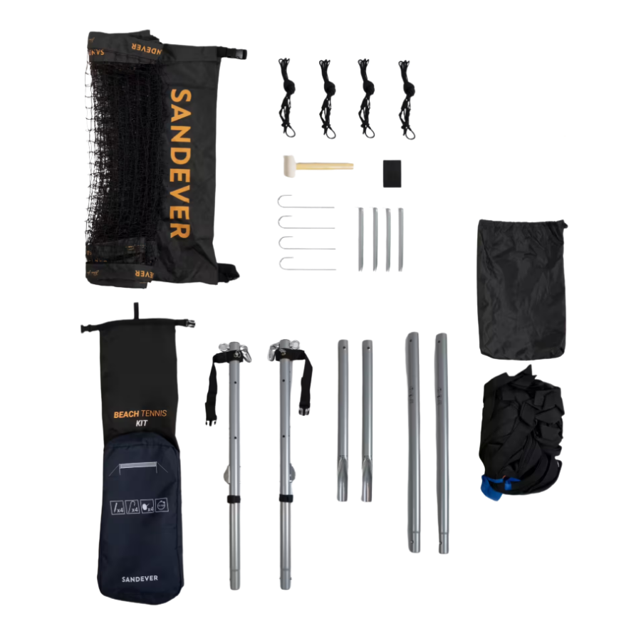 Sandever Kit tenis playa BTK 500 R (poste, red)