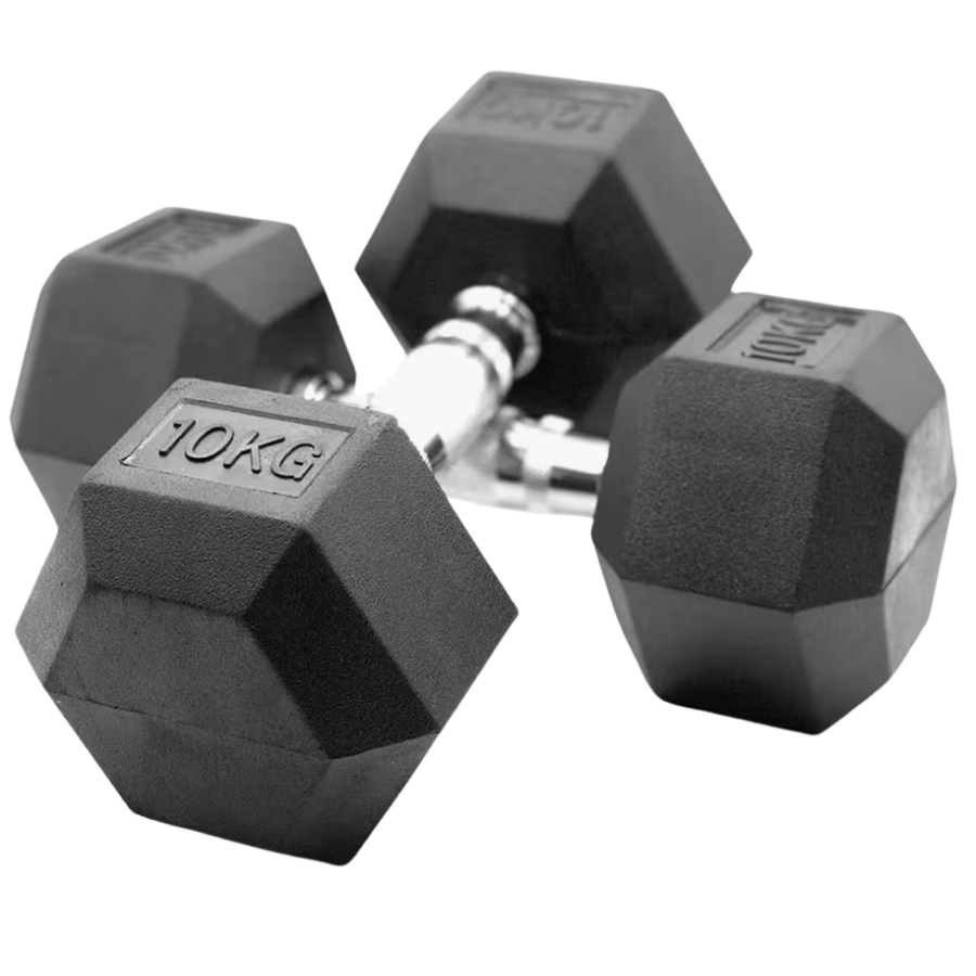 Jowy Pack 2 Mancuernas Hexagonales 10 kg