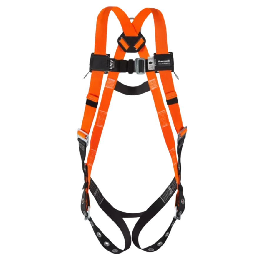 Arnés universal Honeywell® Miller Titan II sin elasticidad - con anilla en D trasera deslizante - T4007/UAK