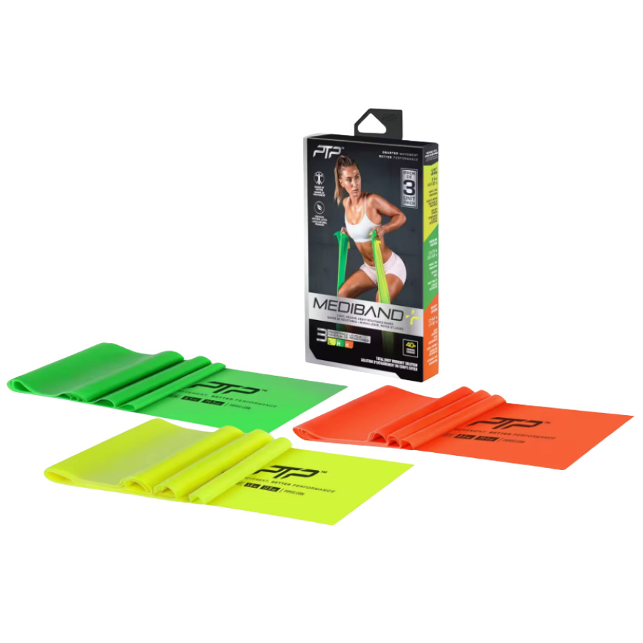 Benlee Juego de bandas de resistencia planas para mujer Punch