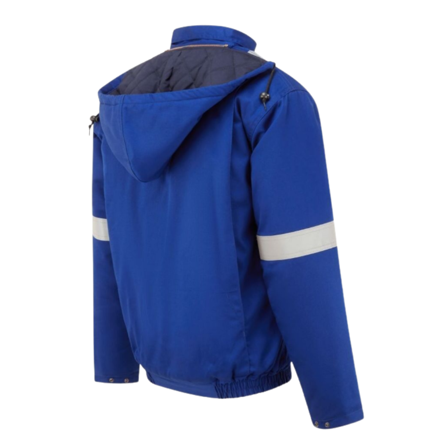 Bizflame Work+ FR Chaqueta bomber aislante, azul marino, talla M,L,XL,2XL,3XL