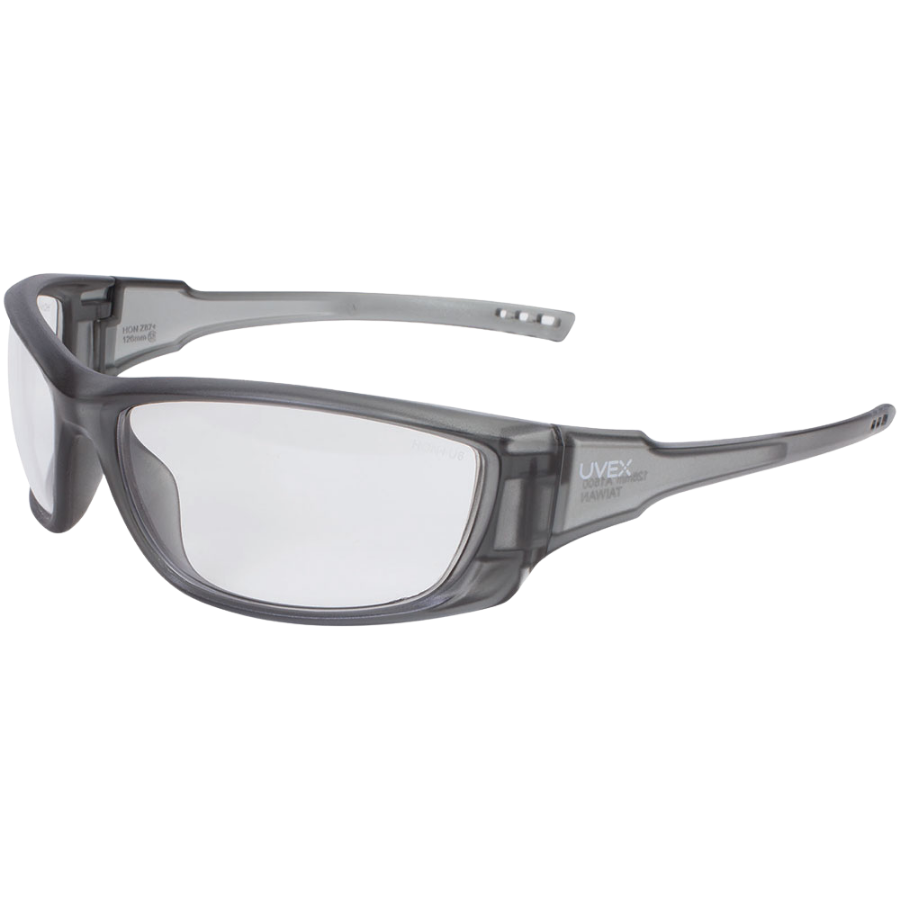 Gafas de seguridad Uvex by Honeywell Serie A1500 con montura gris, recubrimiento antivaho Uvextra - S2165X
