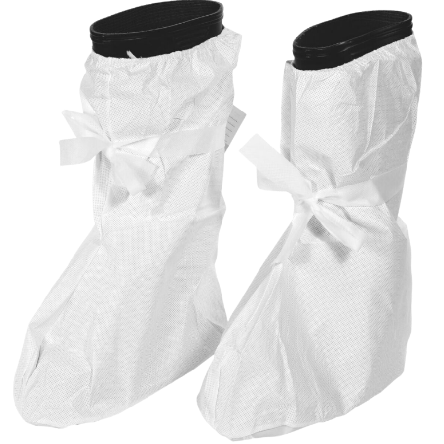 Juego de cubrebotas, 60 uds. AlphaTec® 2500, blanco, Tipo: PVC