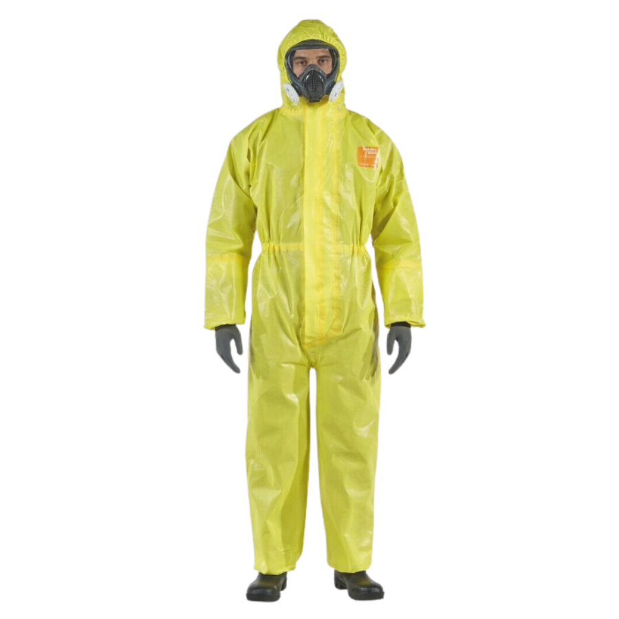 Mono protector tipo 3/4/5 AlphaTec® 3000, amarillo, Tamaño unisex: L, XL, 2XL, 3XL