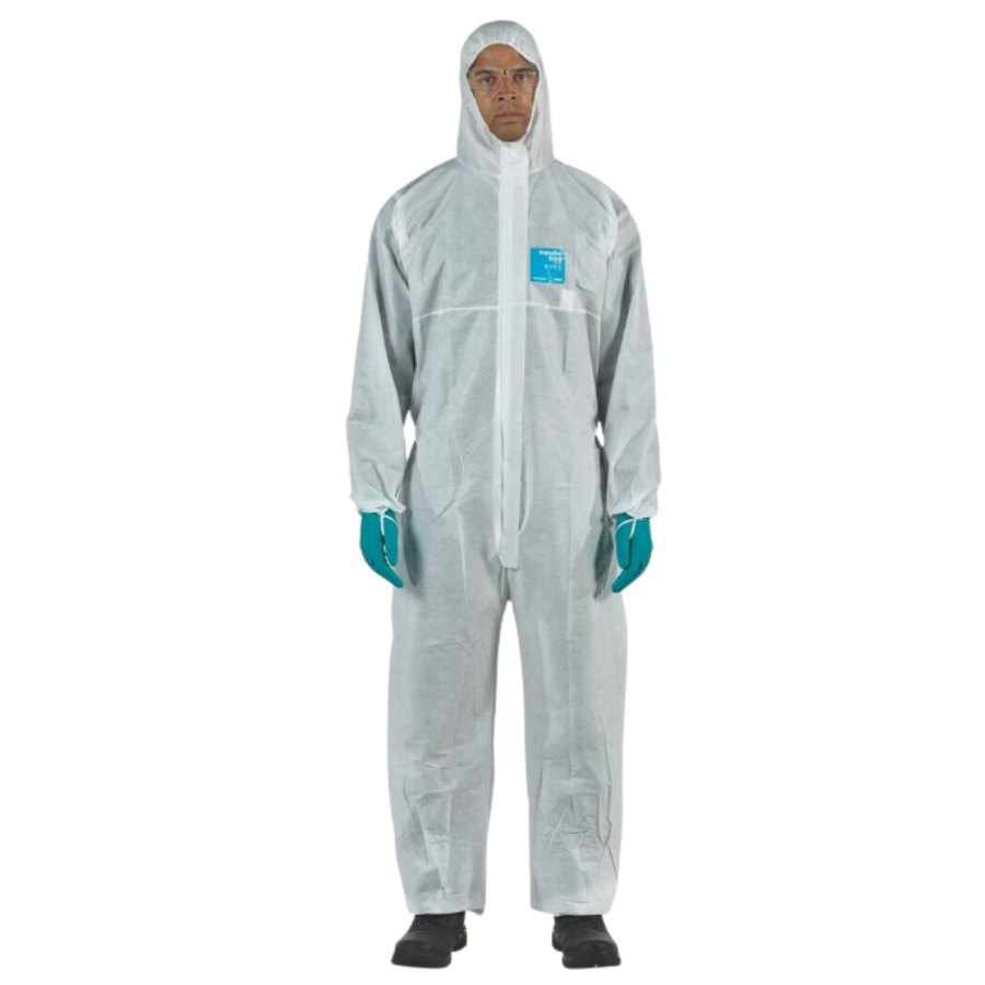 Mono protector tipo 5/6 AlphaTec® 1500 PLUS, blanco, Tamaño unisex: L, XL, 2XL, 3XL