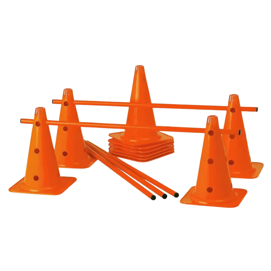Zastor Set 10 Conos y 5 Picas de entrenamiento