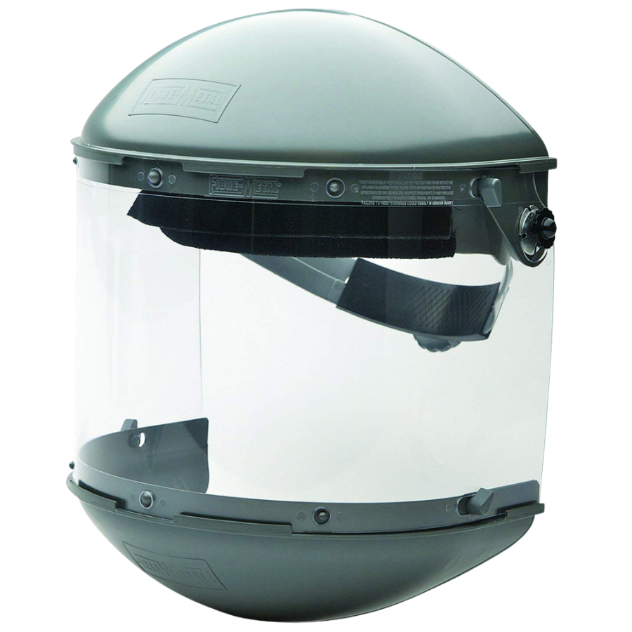 Protector facial de alto rendimiento Fibre-Metal by Honeywell de 7 pulgadas con trinquete, Noryl - FM500DCCL