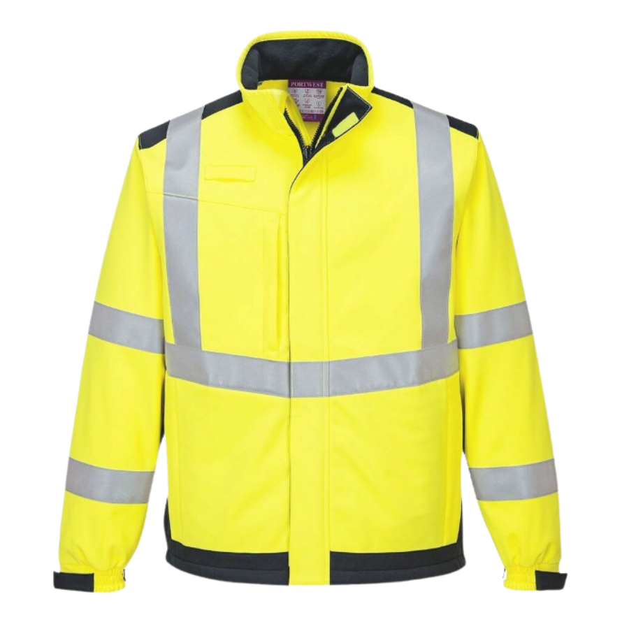 Softshell Modaflame Multi Norm Arc Yellow/Navy M R