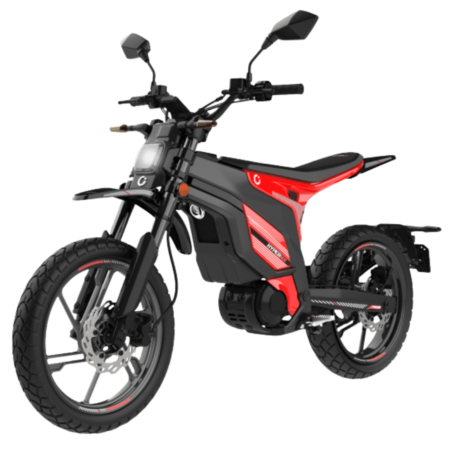Hyper MX Motocicleta eléctrica urbana con potencia máxima de 6.400 W y autonomía de hasta 75 km