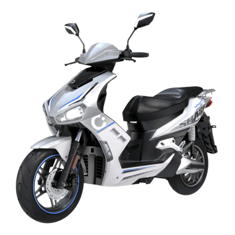 Cecotec Shark RS (Plata/Azul) Con una potencia máxima de 5760W y hasta 110km de autonomía