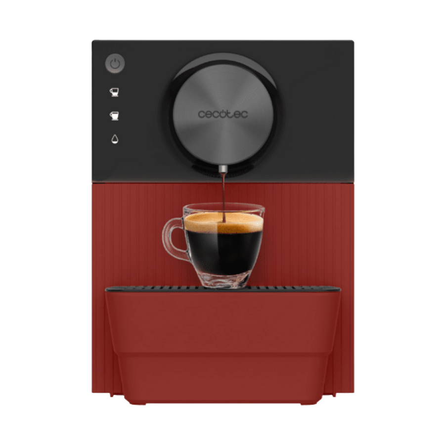 Cremmaet Cube Red Cafetera superautomática con diseño compacto con un rendimiento profesional