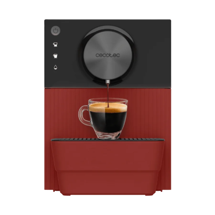 Cremmaet Cube Red Cafetera superautomática con diseño compacto con un rendimiento profesional