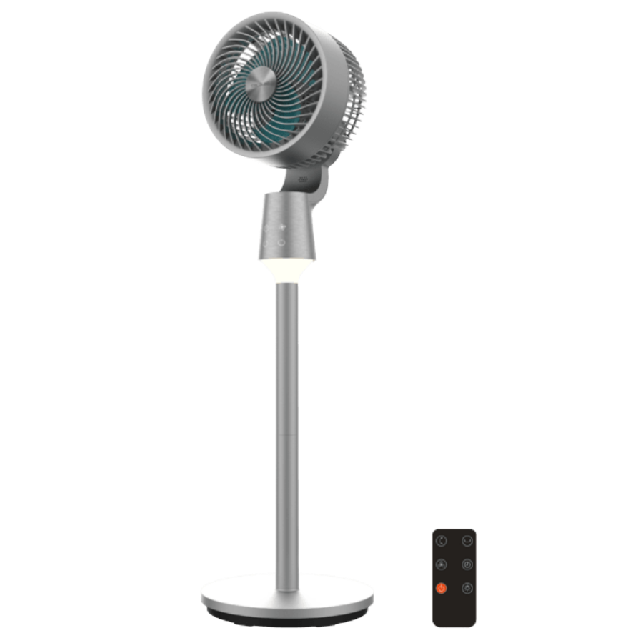 EnergySilence 1500 Cyclone Chantal Circulador de aire de pie de 50 W con 8 velocidades
