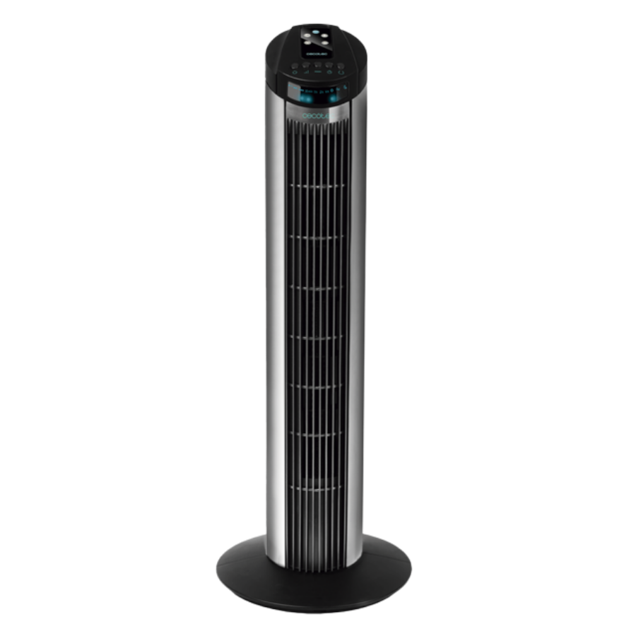 EnergySilence 890 Skyline. Ventilador de Torre Digital con Temporizador, 50 W, 30''