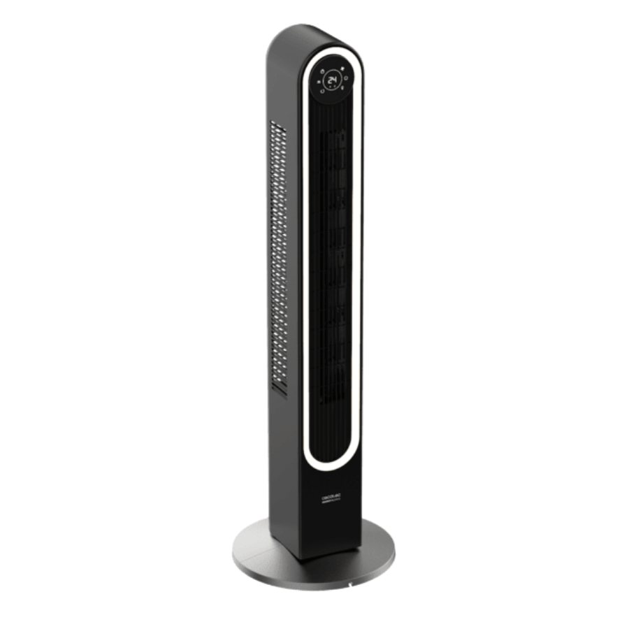 EnergySilence 9090 Skyline Smart Light Ventilador de torre con luz de 60 W y 42"