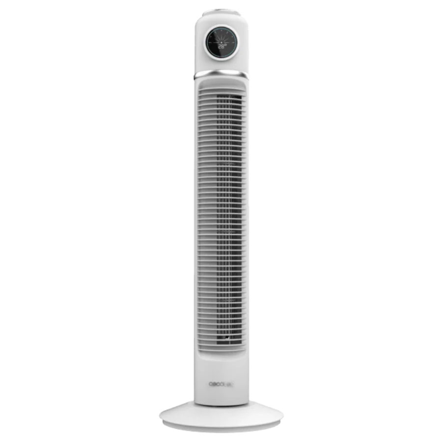 EnergySilence 1090 Skyline Retro Smart White Ventilador de torre de 32" con 40 W