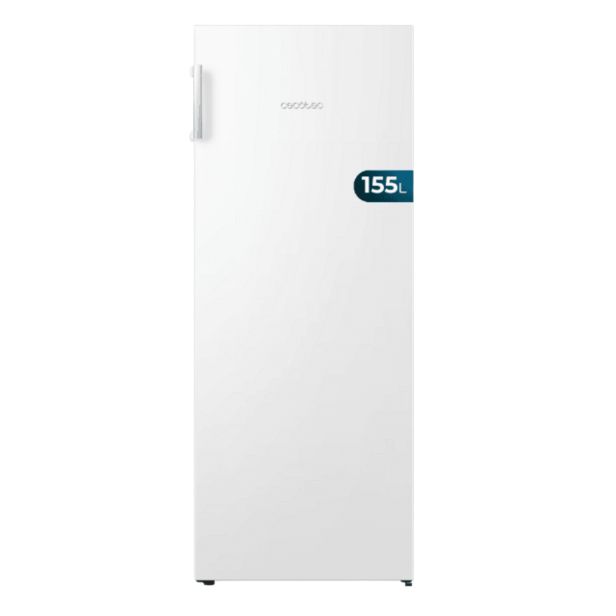 Bolero CoolMarket UF 155 White E Congelador vertical, Total No frost con puerta reversible y alarma de puerta abierta.