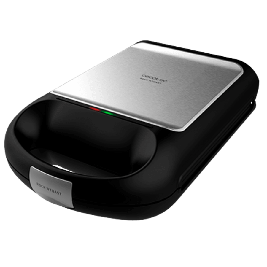 Rock'nToast Family Sandwichera 3 en1. 1500 W, Capacidad para 4 Sandwiches