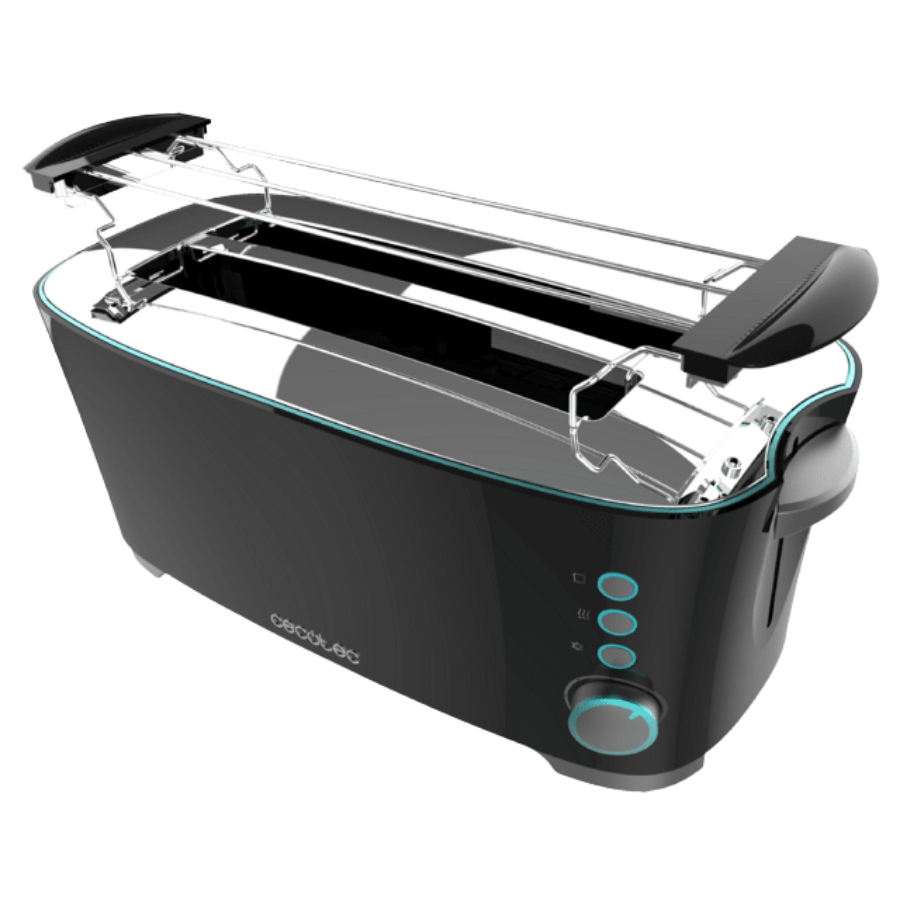 Toast&Taste Extra Double B Tostadora de pan de doble ranura Toast&Taste 2L, con 1350 W de potencia y 7 posiciones de tostado