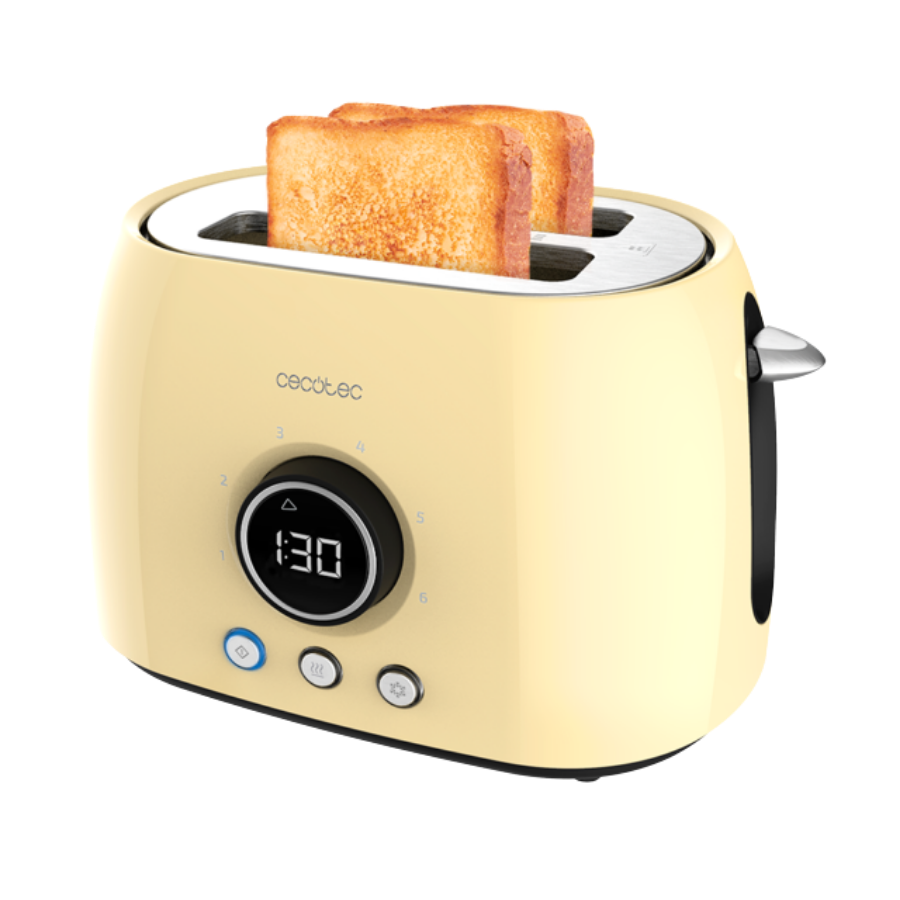 ClassicToast 8000 Yellow Double. Tostadora Digital de 800 W
