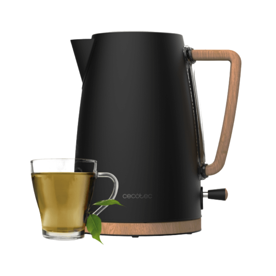 ThermoSense 200 Woody Hervidor de agua eléctrico para infusiones con 1,7 litros de capacidad