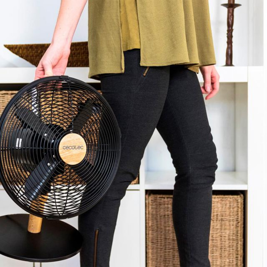 EnergySilence 600 WoodDesk Ventilador de sobremesa con 40 W