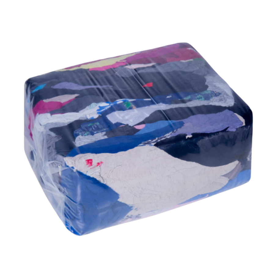 Bala trapo limpieza industrial 25 kg – Marca DE 25 COLOR KG.