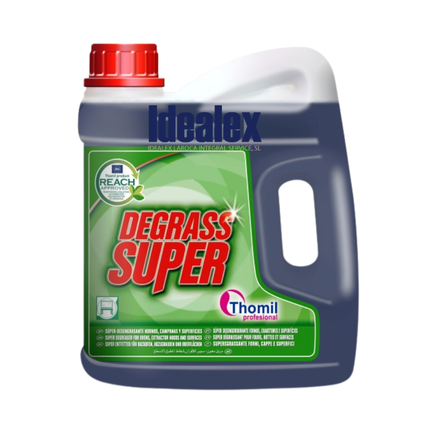 DESENGRASANTE HORNOS DEGRASS SUPER GRANDE ENVASE 4 L. REF.LSDE029.