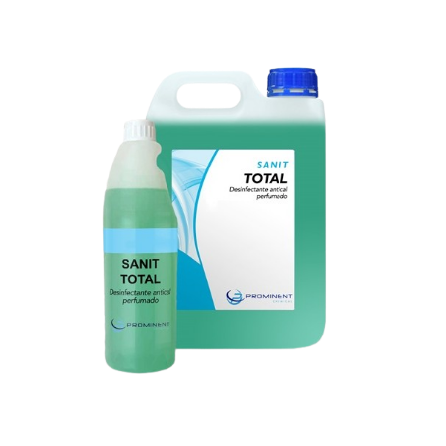LIMPIADOR BAÑO ACIDO ANTICAL PERFUMADO SANIT TOTAL GRANDE ENVASE 5 L.