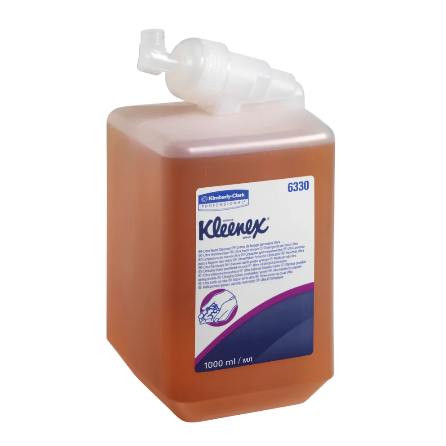 Kleenex® Ultra™ Jabón de manos 6330, ámbar, 6 x 1 litro