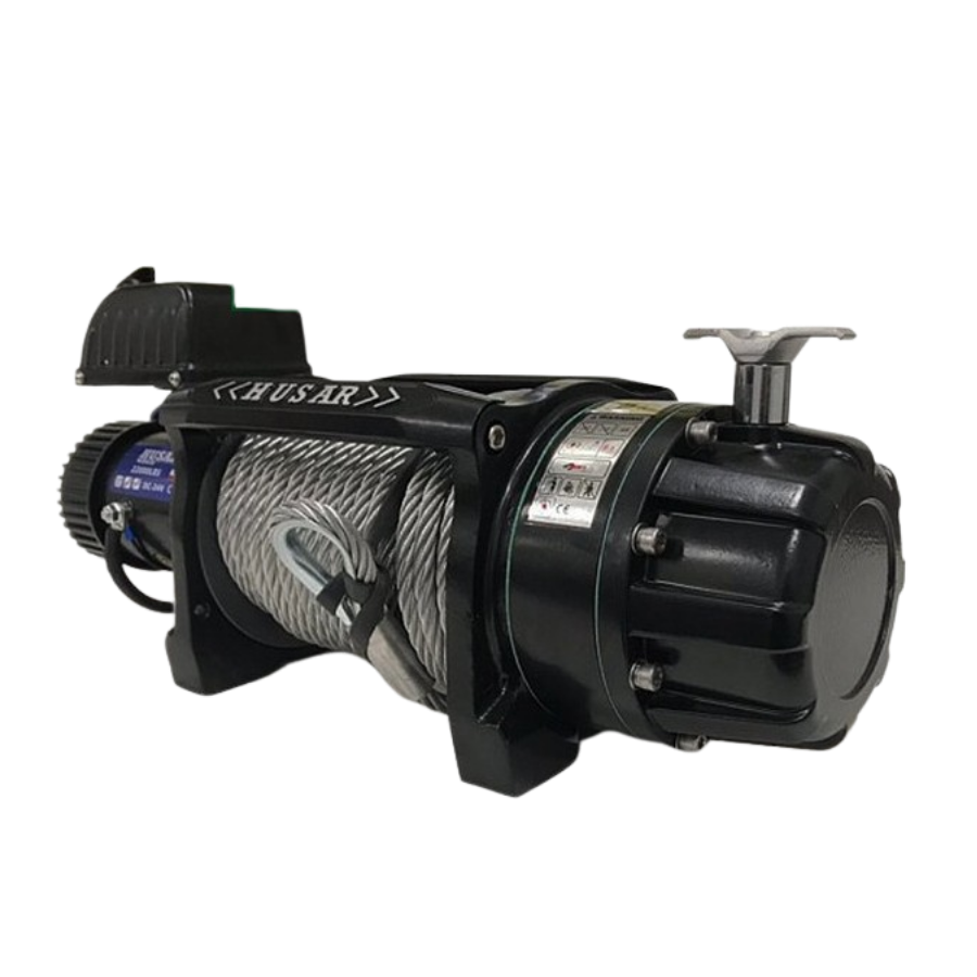 Cabrestante Eléctrico HUSAR 24 Vol. 9979 Kg. + MANDO A DISTANCIA INALÁMBRICO + MALETÍN DE HERRAMIENTAS GRATIS