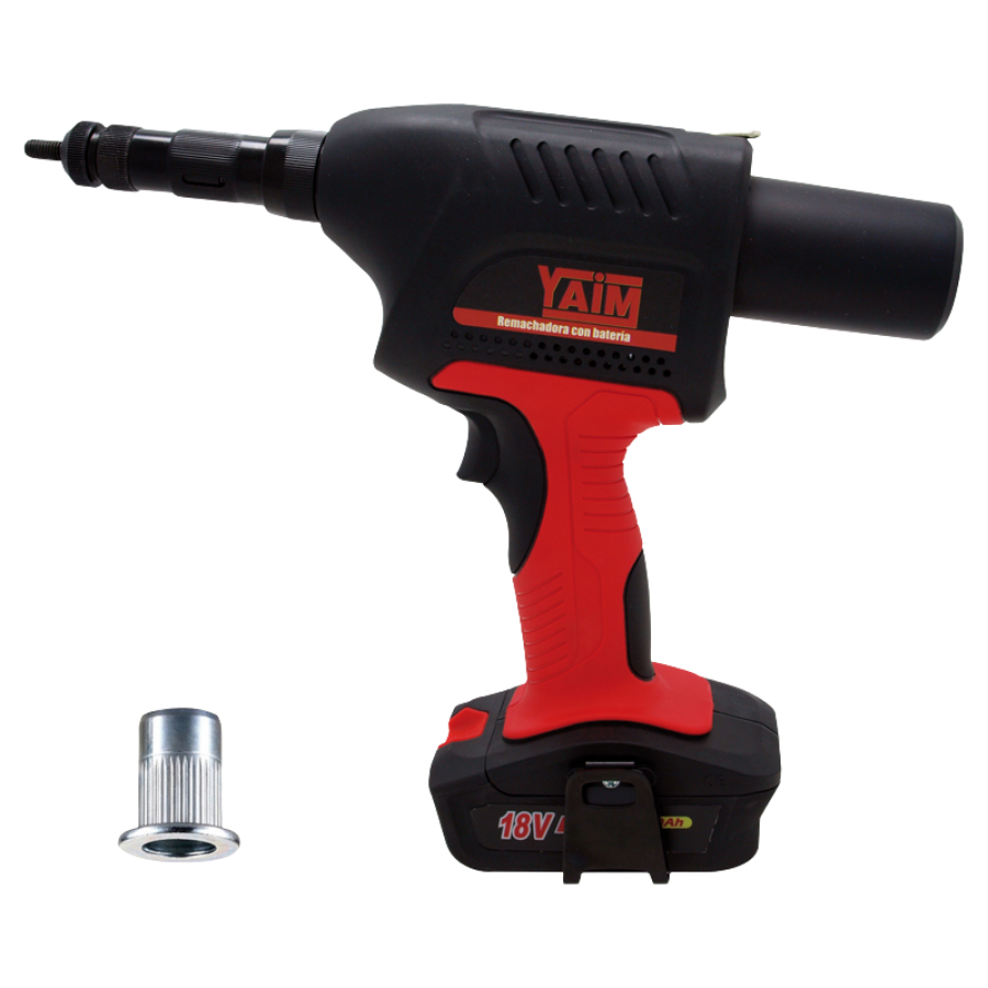 GeneralTienda 17 Remachadora BATERIA Capacidad M10 · YA PB 420 QI