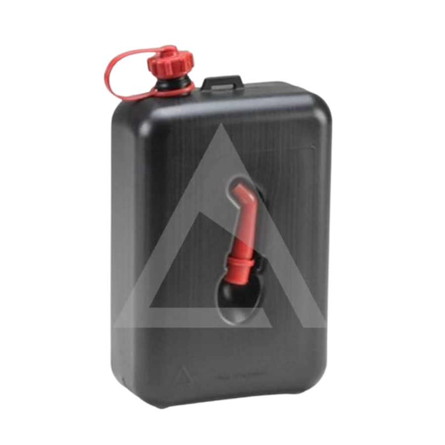 Bidón de combustible plástico negro 2 litros