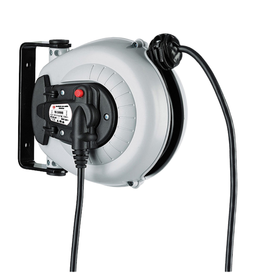 GeneralTienda 17 Enrollador cable eléct 3 x 1,5 de 5 mts · YA 5906