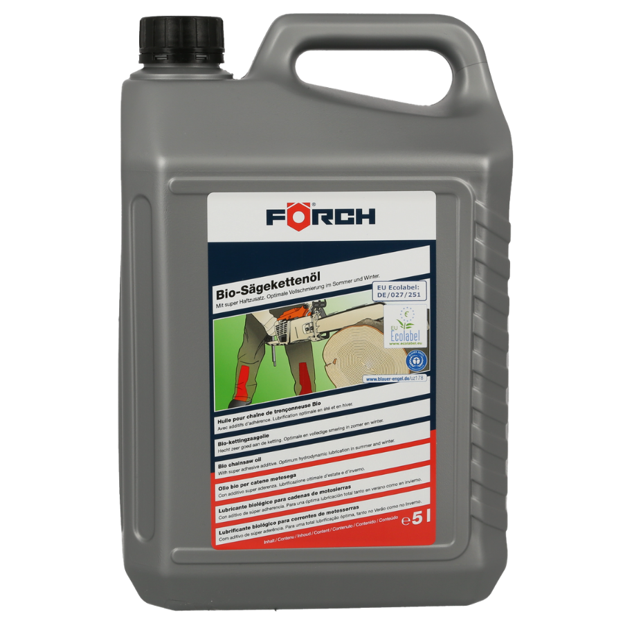 Lubricante biológico para cadenas de motosierras